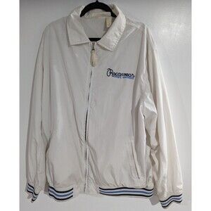 Rocawear Denim Specialists White Track Jacket Mens 3XL